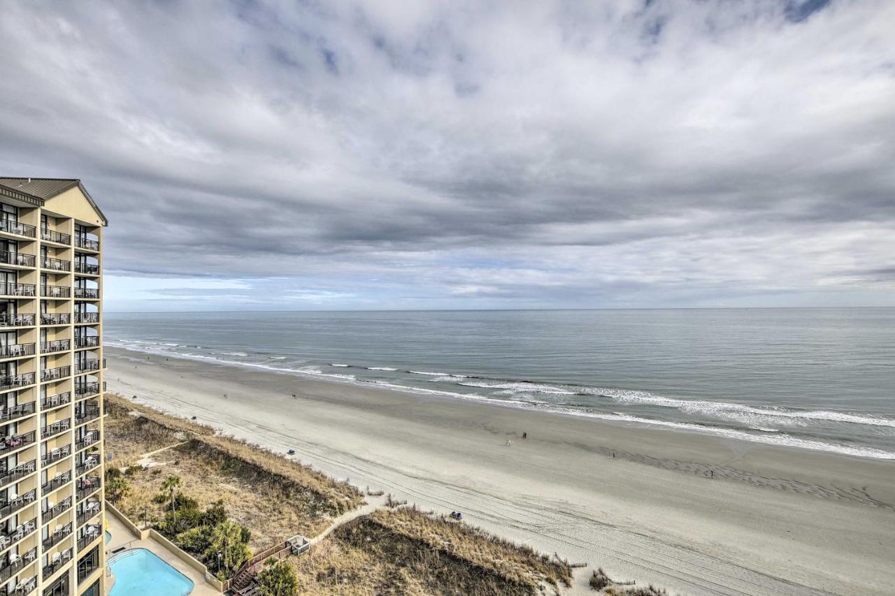 Oceanfront North Myrtle Beach Condo With Views! المظهر الخارجي الصورة